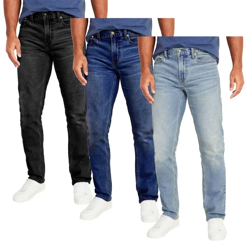 ??Men's 3-Pack Rebar M4 Relaxed DuraStretch Basic Jeans