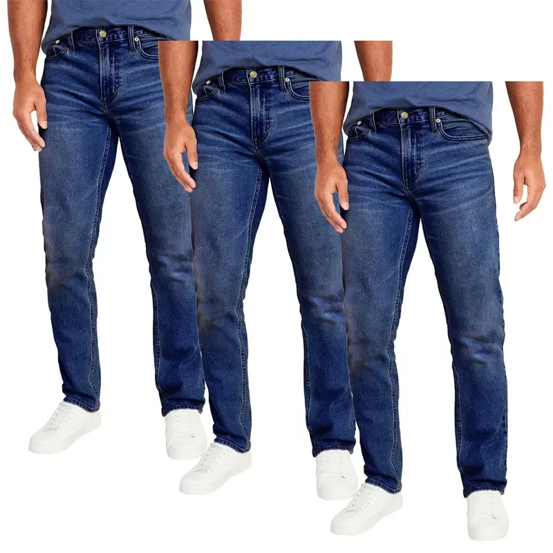 ??Men's 3-Pack Rebar M4 Relaxed DuraStretch Basic Jeans