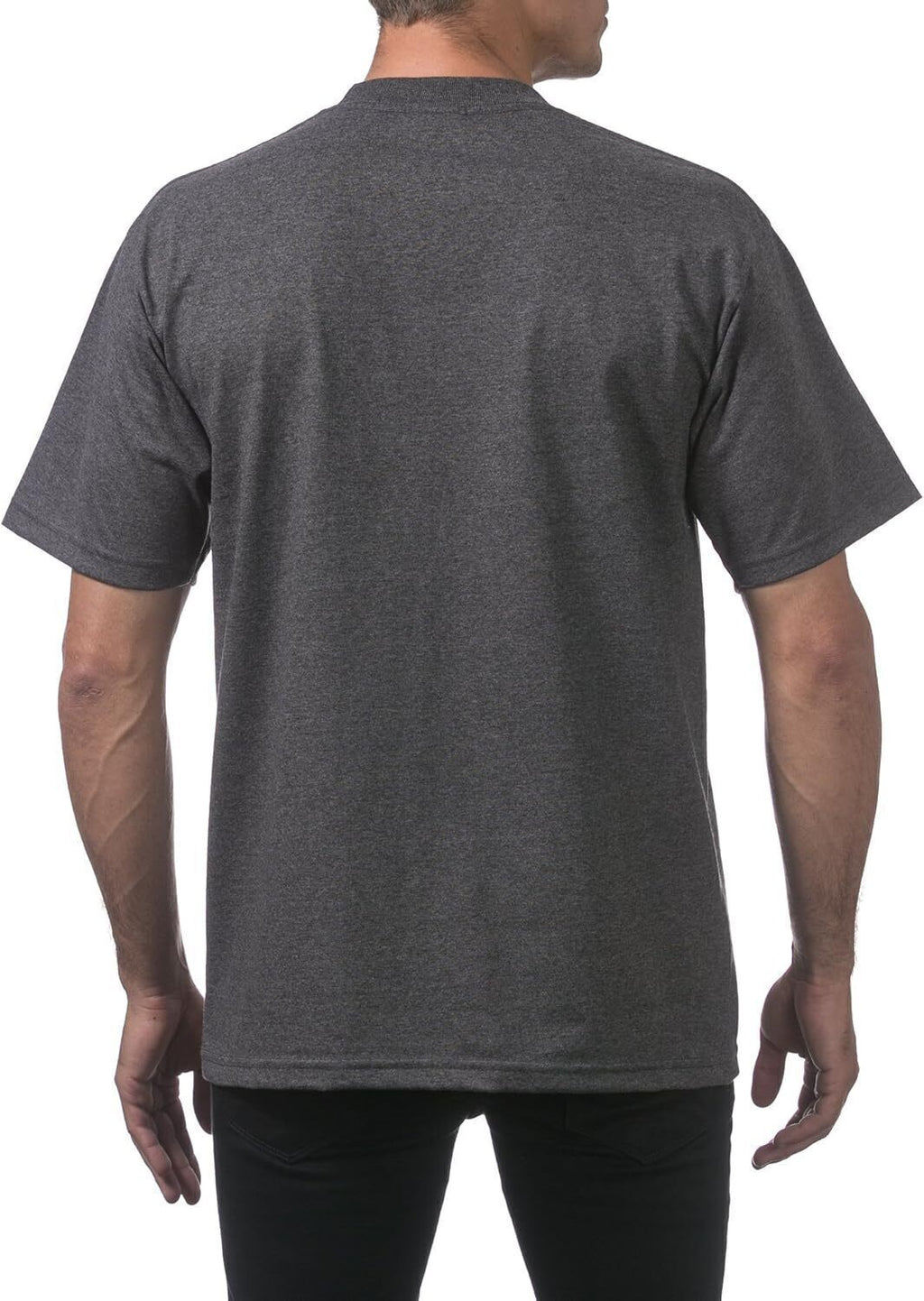 Men's Heavyweight Cotton Short Sleeve Crew Neck T-Shirt